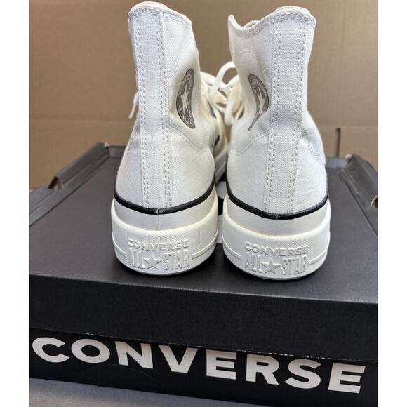 Converse CTAS Construct Hi White/Black /Egret A02832C Unisex 12M/13.5W NWB! - Picture 5 of 7